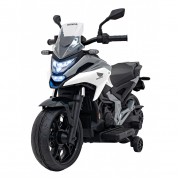 Akumuliatorinis motociklas vaikams HONDA NC750X 12V (Baltas)